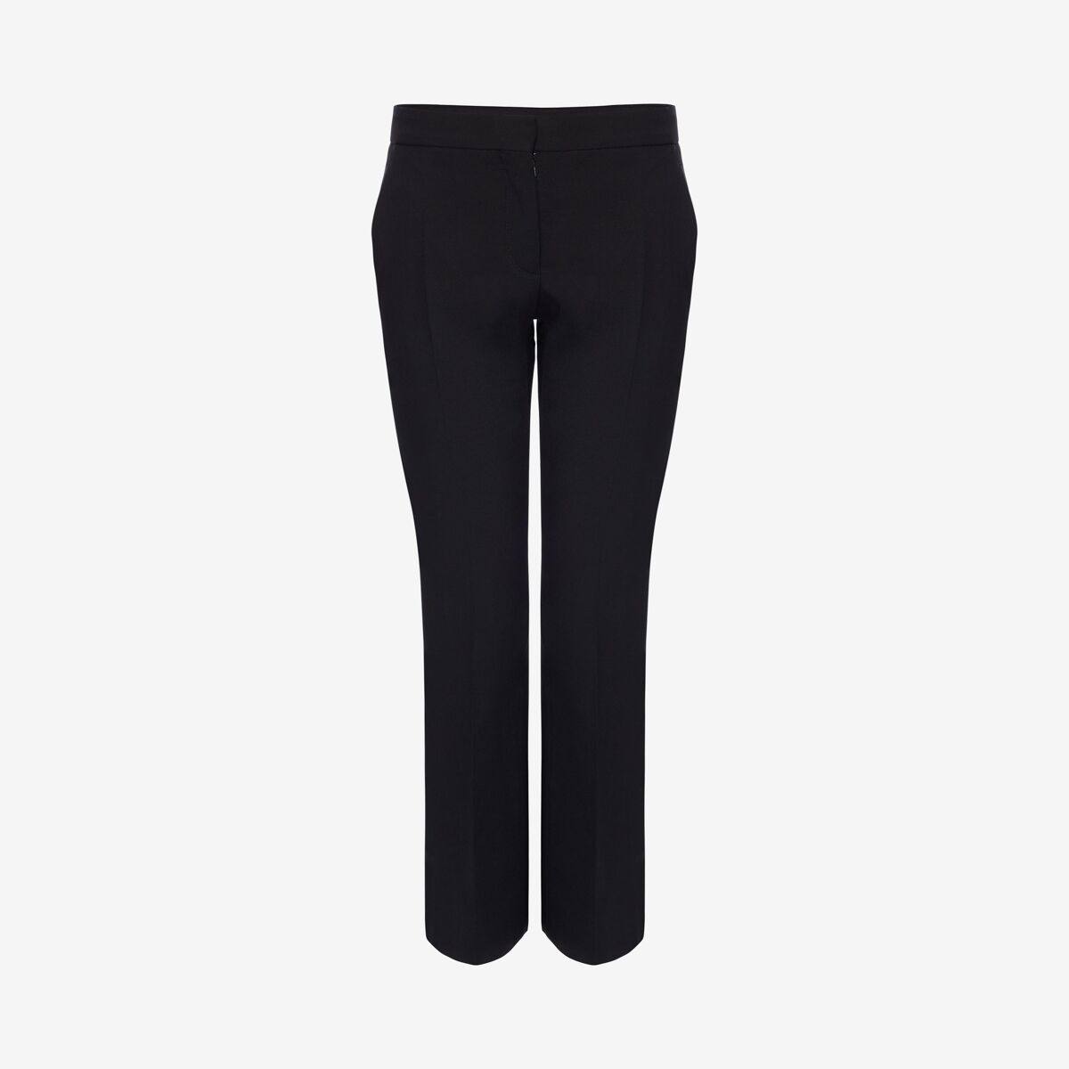 ALEXANDER MCQUEEN - Leaf Crepe Cigarette Trouser - Item 584873QEAAA1000